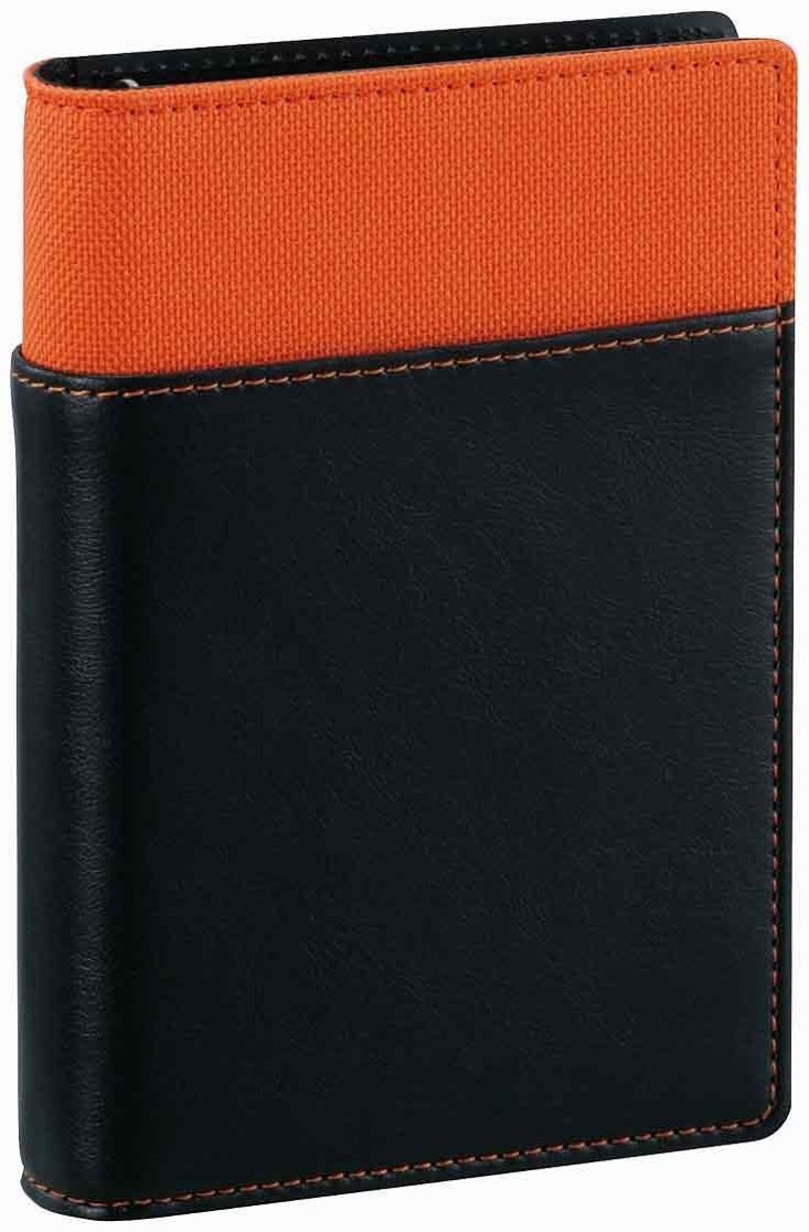 Raymay Fujii Refill File, Pocket Size, Synthetic Leather, Orange, WPF801D