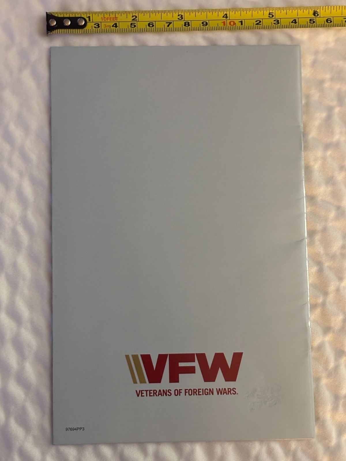 Veterans of Foreign Wars- 2026 – Medium Monthly Planner Pen Post-Its – 12 Months