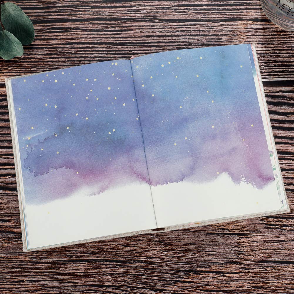 Colorful Blank Notebook, Unruled Personal Diary Journals to Write in for Wome…
