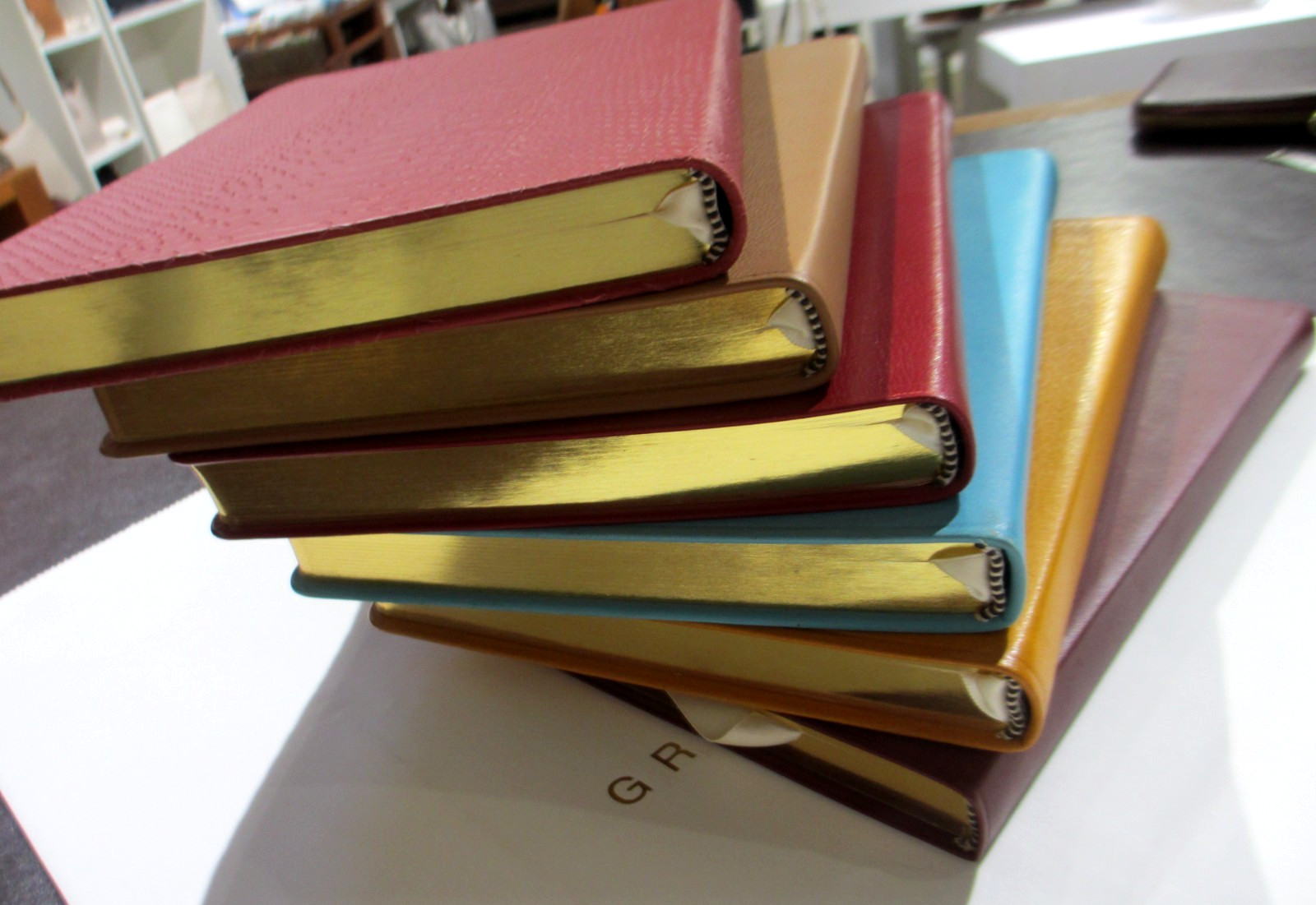 Graphic Image 9″ Journal Notebook Leather Soft Cover 224 UNLINED Pages RED