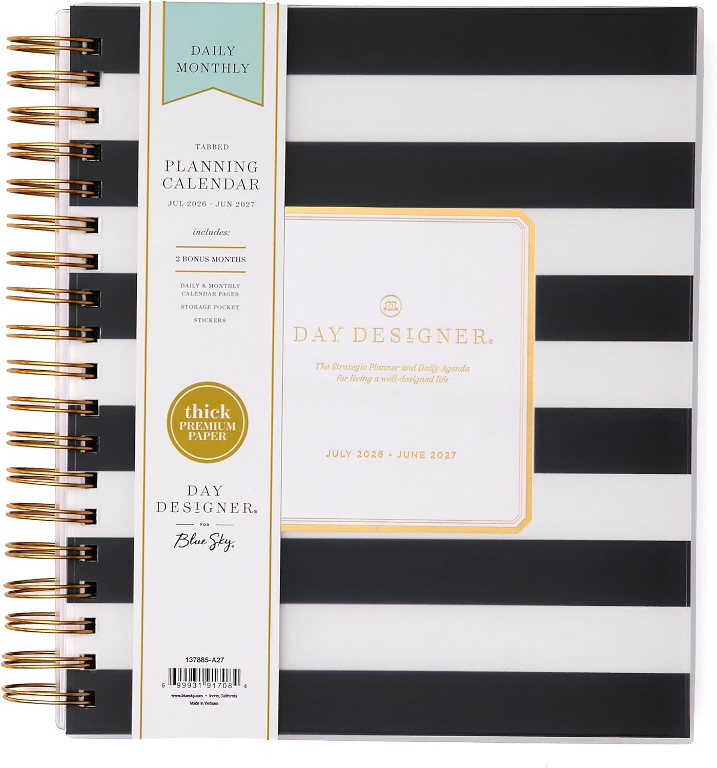 Day Designer 2026-2027 Daily and Monthly Academic Year Planner Calendar, July 20