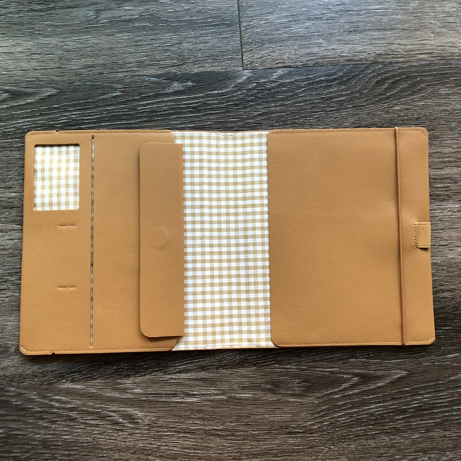 Emma Kate Co Compendium/Notebook cover in Biscotti