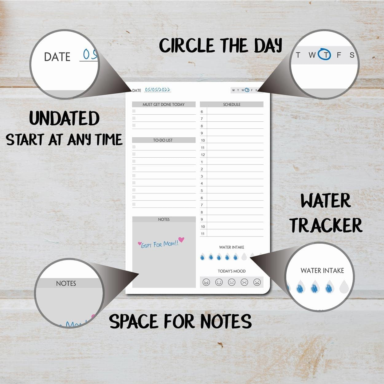 Ultimate to Do List Notebook for Boosting Productivity and Organizing Tasks – Un