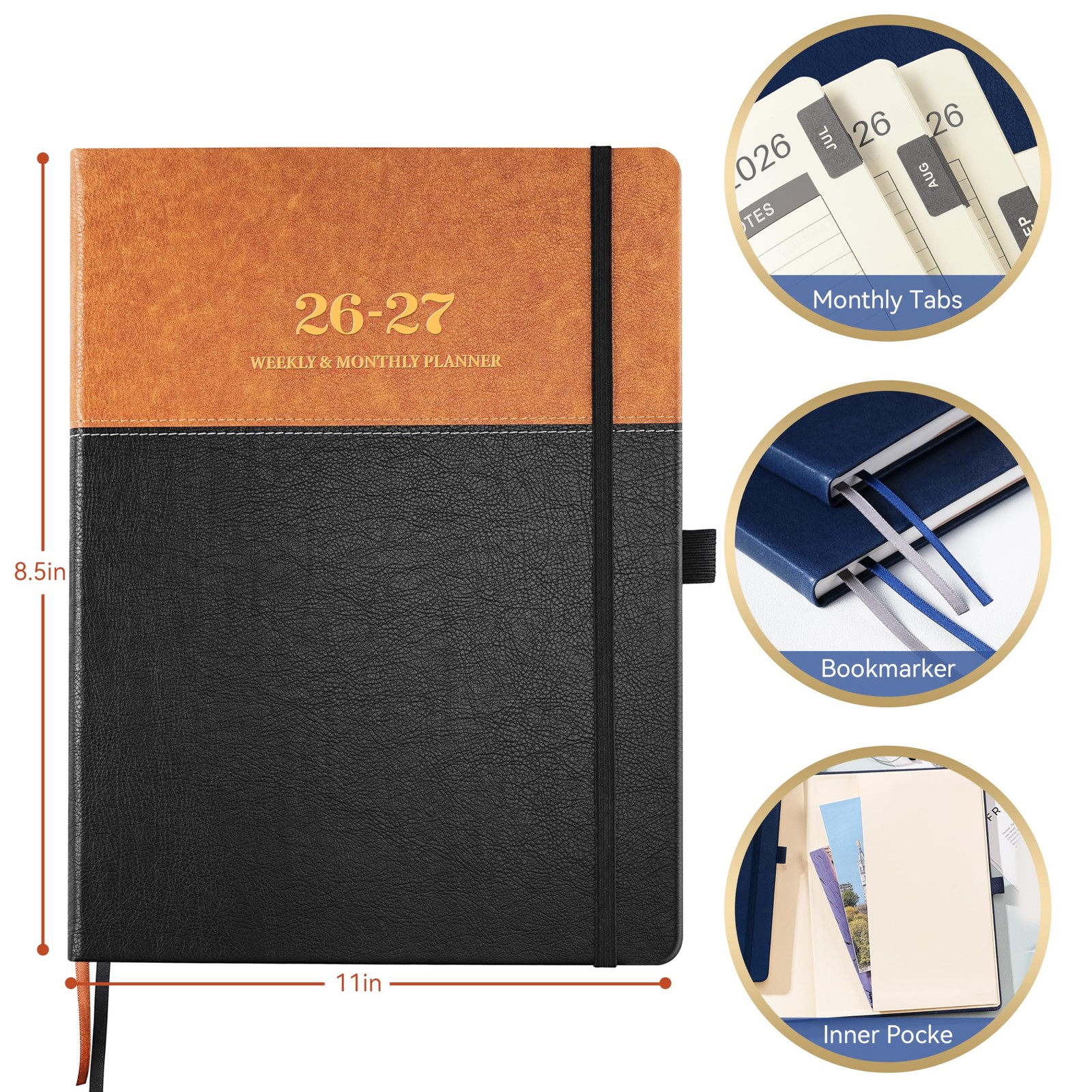 Planner 2026-2027 – Academic Planner Weekly Monthly, July 2026 to June 2027, …