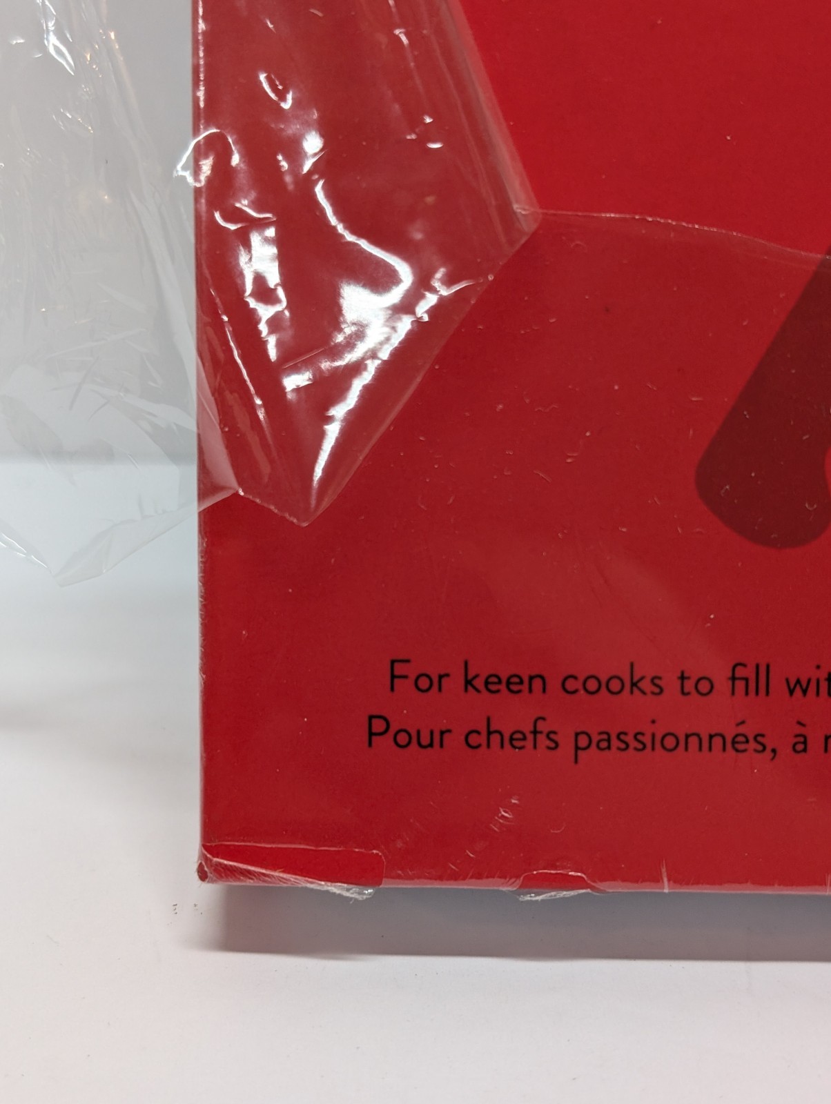 Moleskine Recipe Journal Notebook Scarlet Red Sealed New – Read Desc