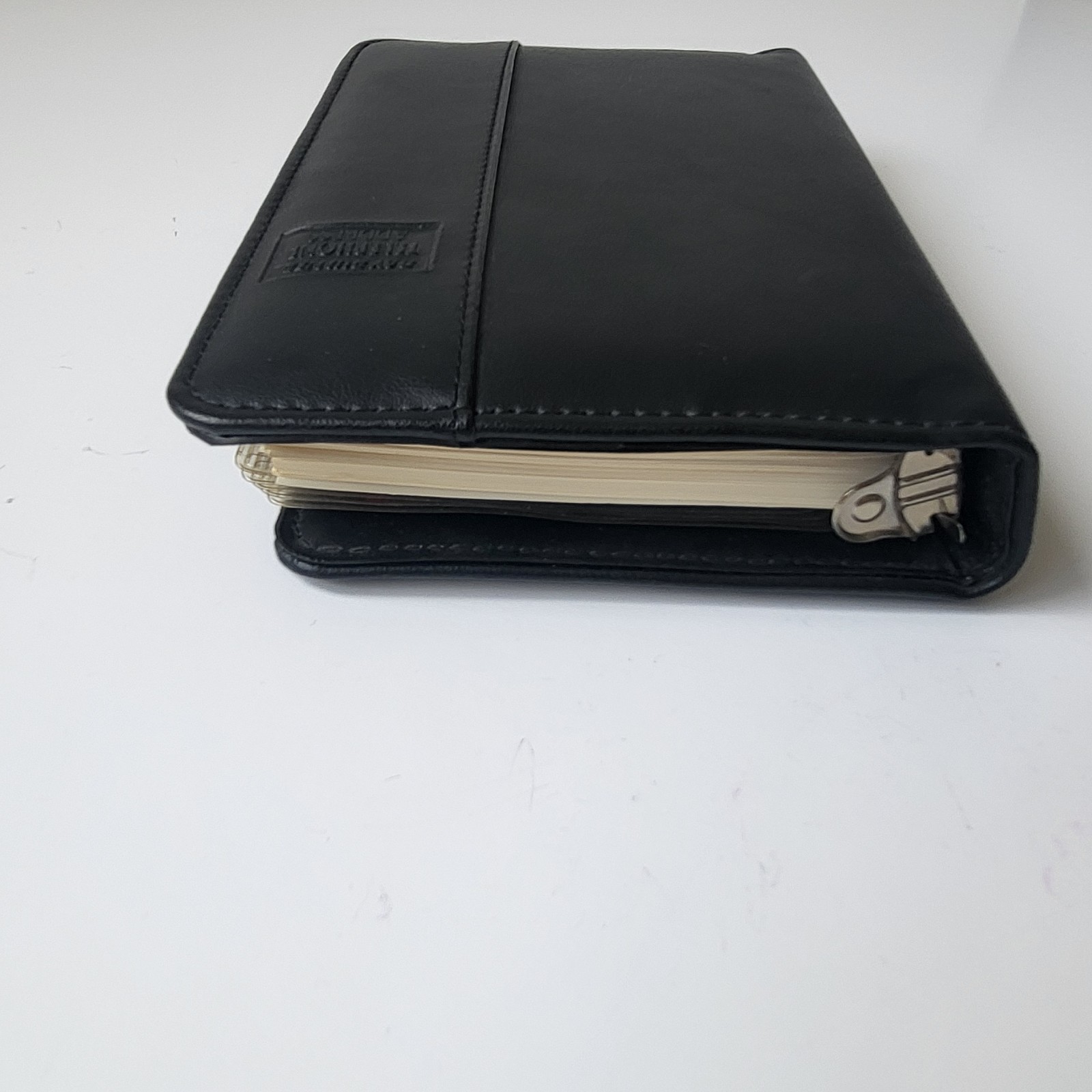 1994 Day Runner Black Telephone Address Book Organizer Binder Planner Used