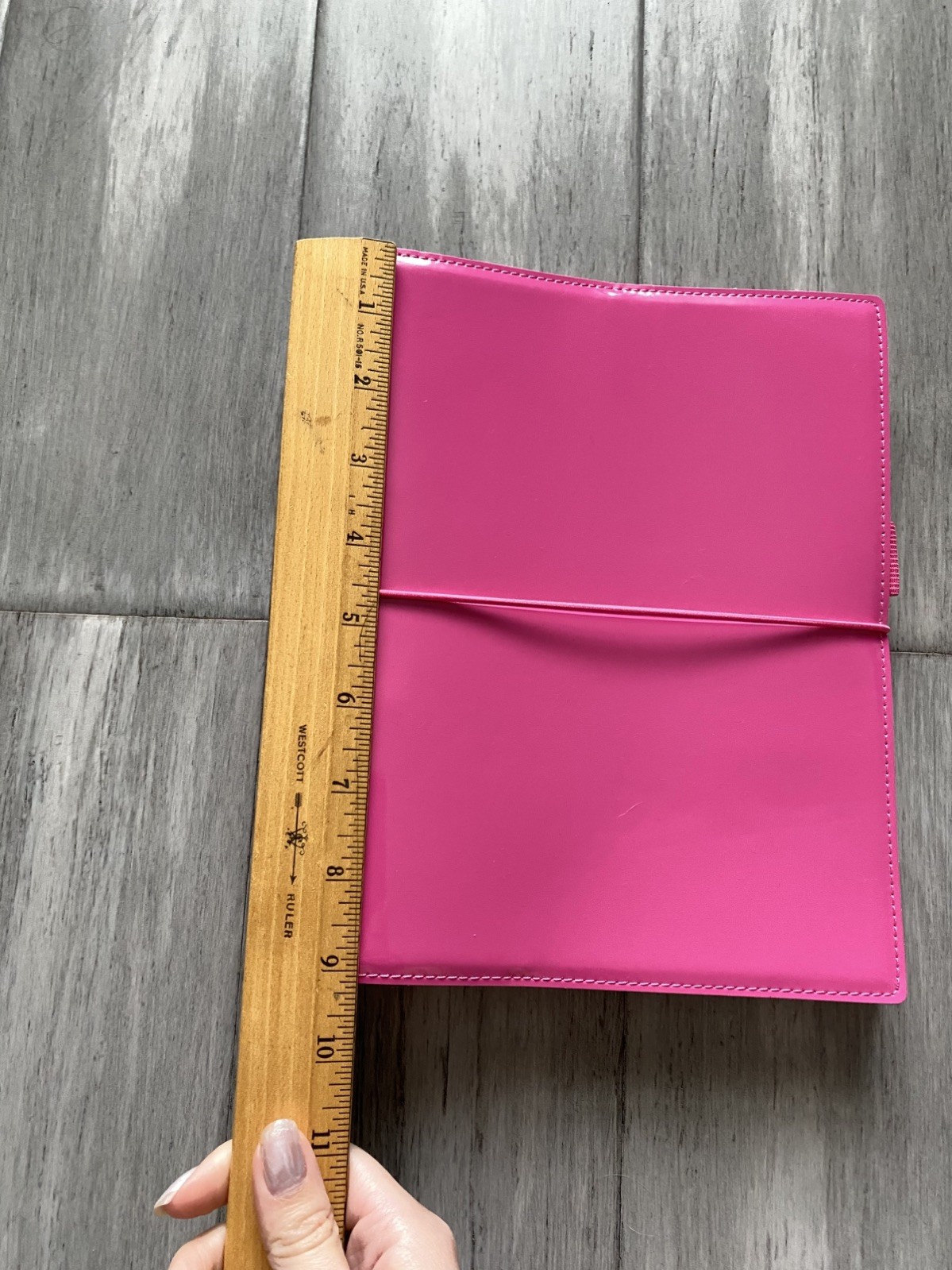 Filofax Domino Patent Organizer planner hot pink barely used