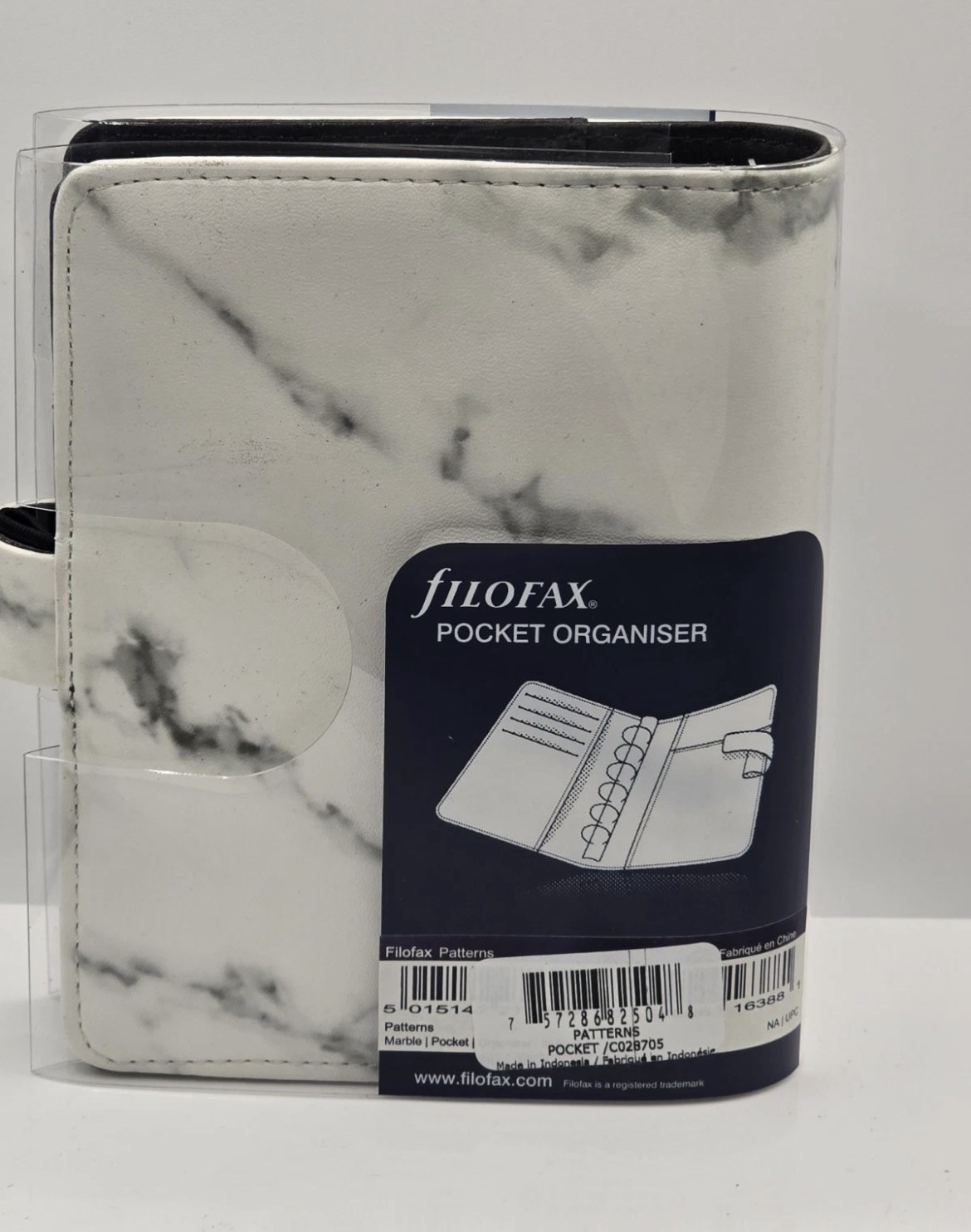 ❤️Brand New Filofax Pocket Patterns Organizer Marble – FREE Shipping🙏