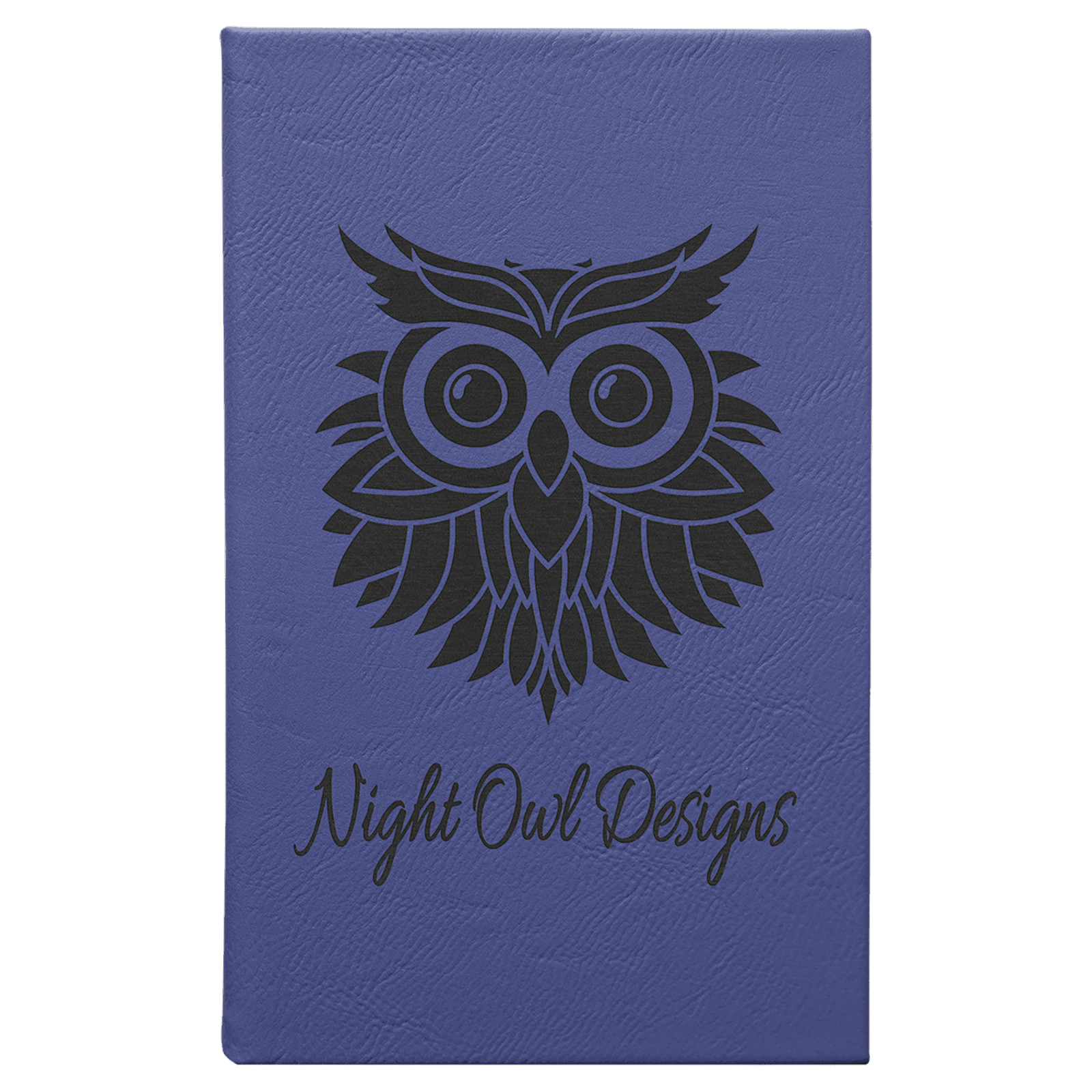 Laserable Leatherette Sketch Book with Unlined Notepad