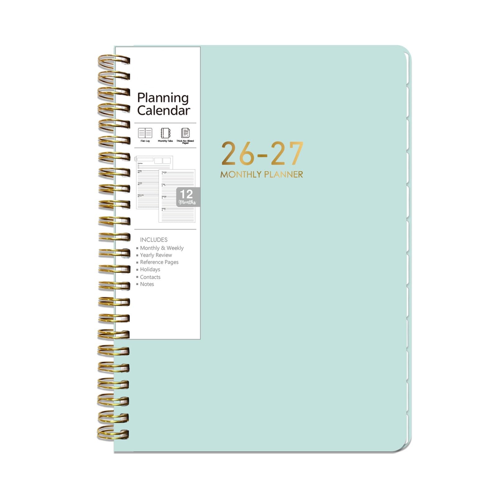 Planner 2026-2027, Monthly and Weekly Academic Planner July 2026 – June 2027,…