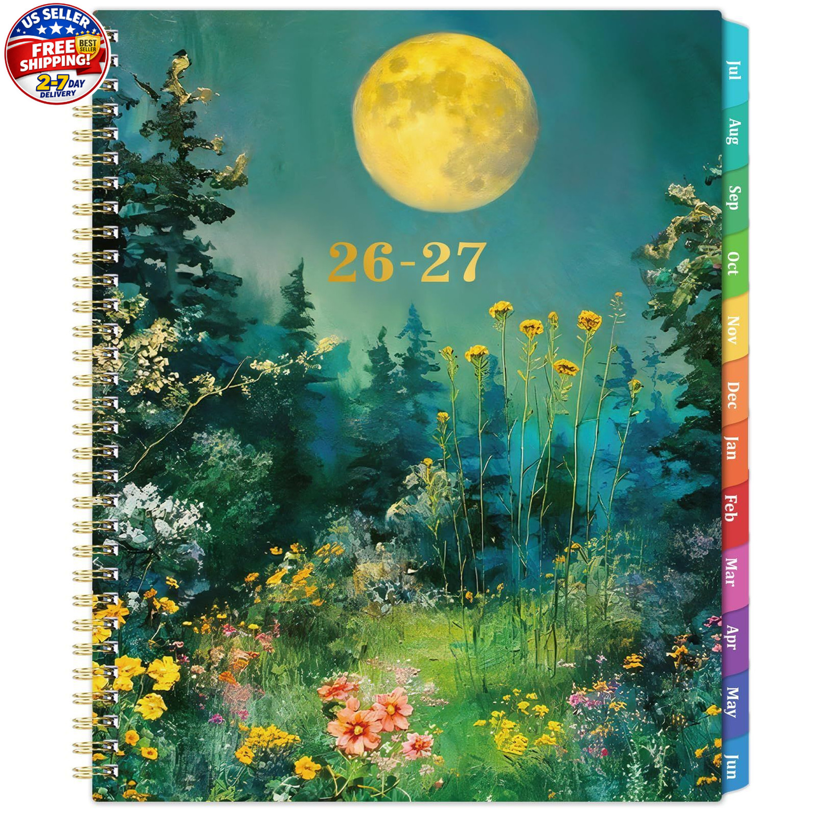 Planner 2026-2027 – 2026-2027 Planner Weekly and Monthly from Jul. 2026 – Jun. 2