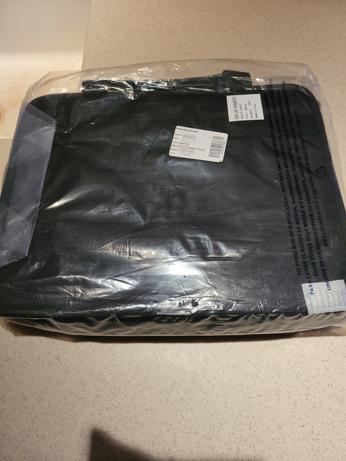 UNITED PARCEL SERVICE Brand New Lands End Business Deluxe Briefcase