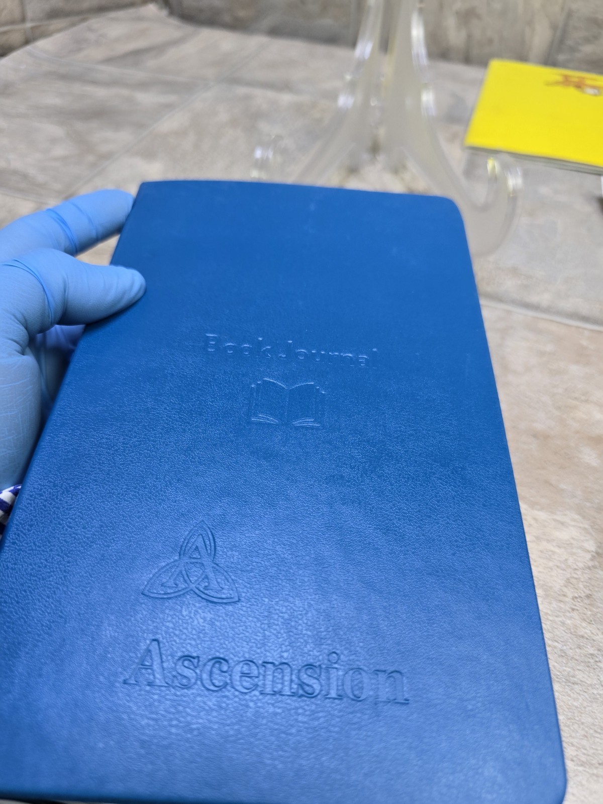 Moleskine Book Journal 5 ¼ x 8 1/4 400 Pages Blue (ASCENSION) * Never Used*