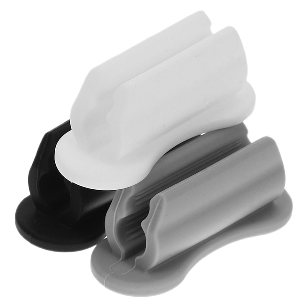 3Pcs Versatile Adhesive Pencil Holder in Assorted Colors for Desk and Wall