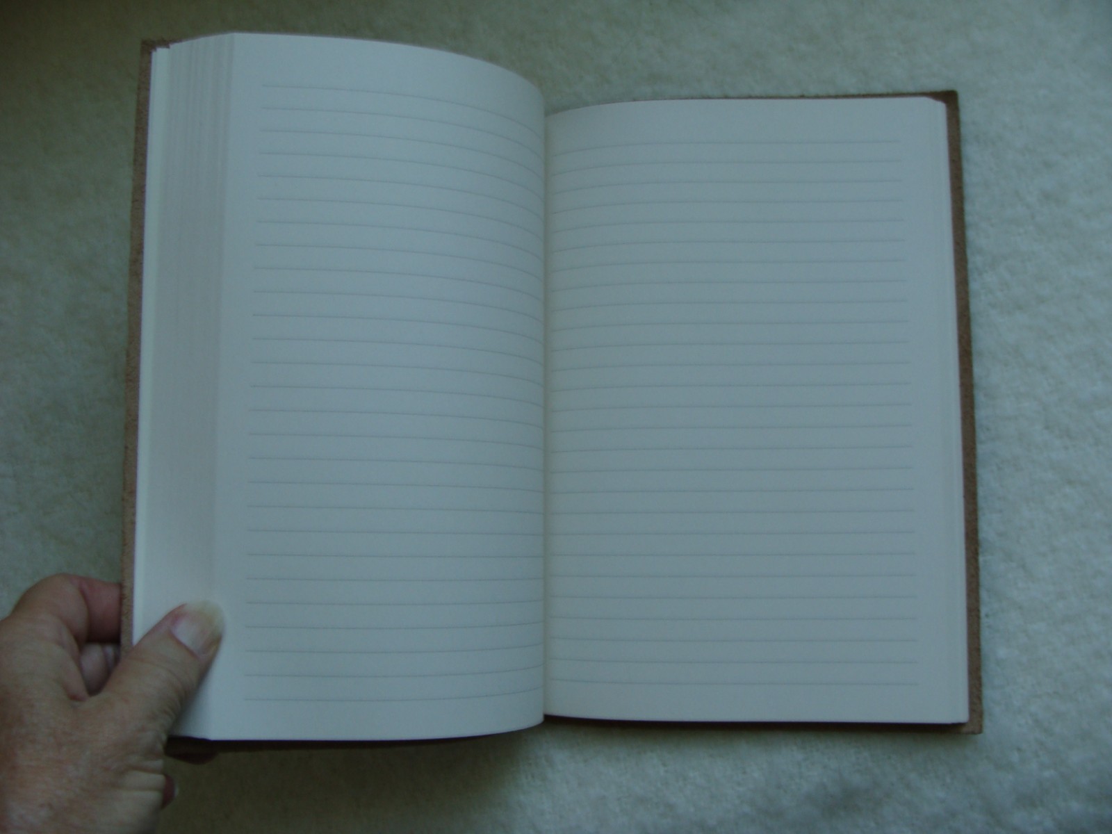 Journal leather handmade in Italy writing book