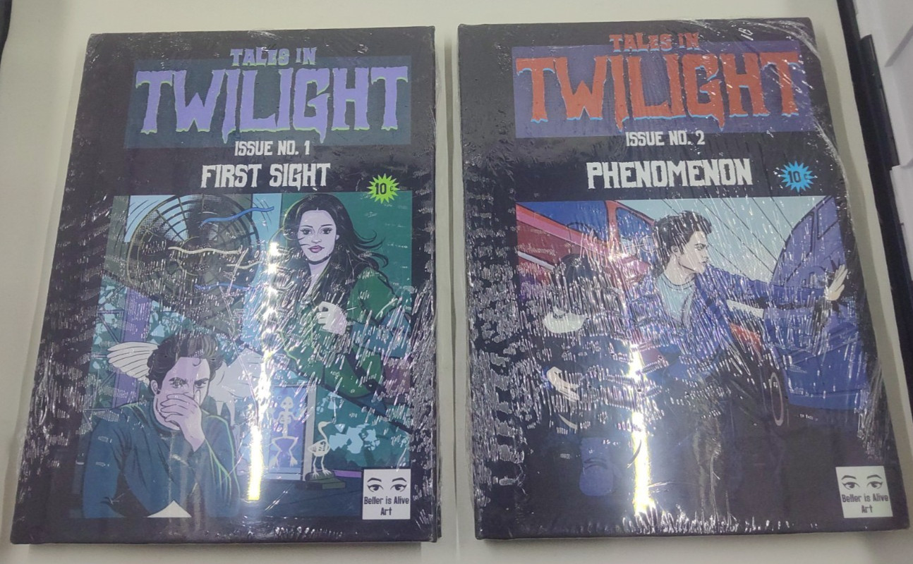 Tales in Twilight Issues 1 & 2 Brand New Sealed Journal HC