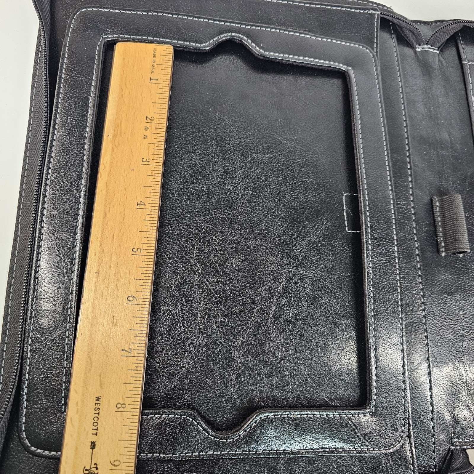 Samsonite Ipad Portfolio Folder Organizer Planner Notepad Pad Folio Zip Around