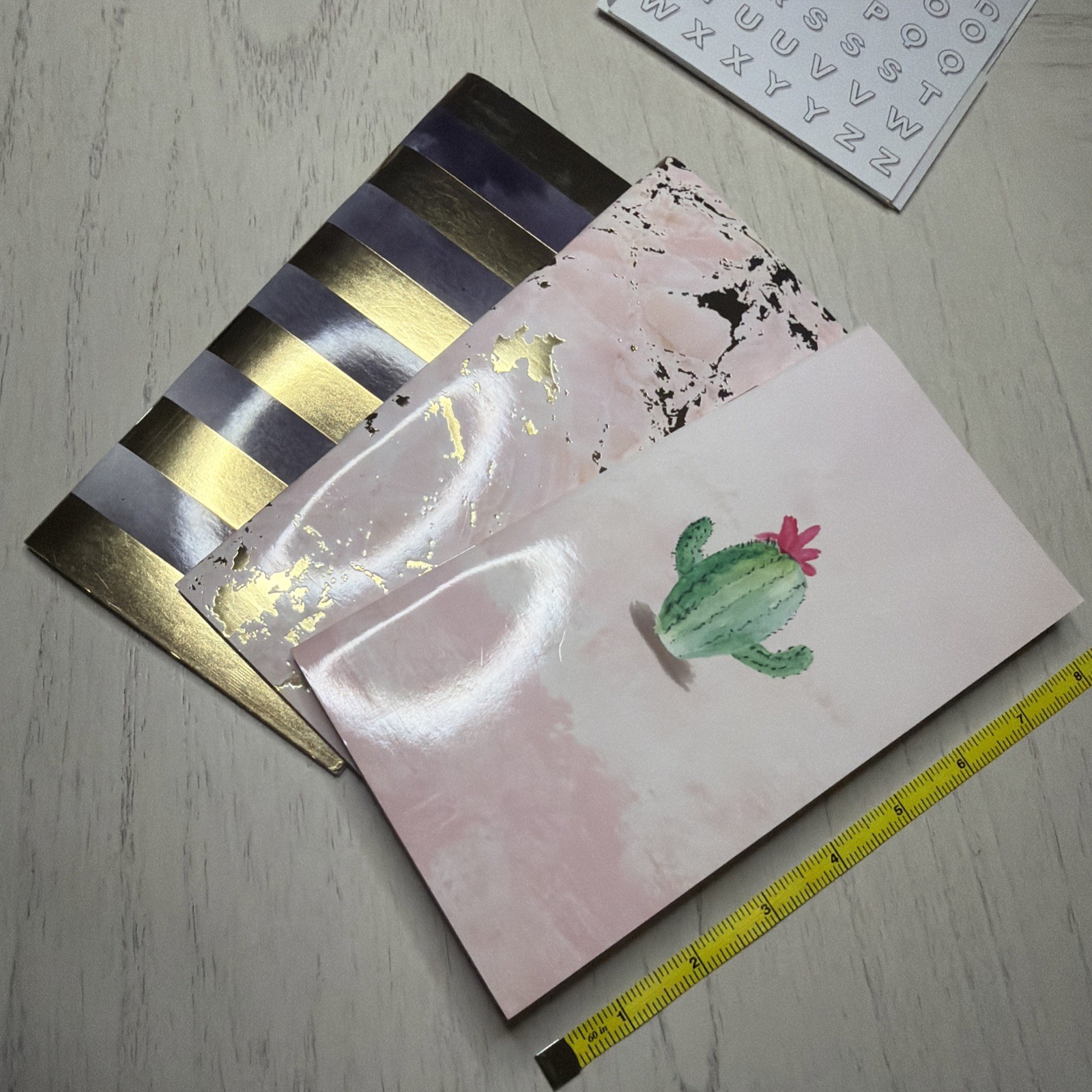Webster Pages White Copper Hexagon Tn Inserts Stickers + Mystery Gifts Traveler