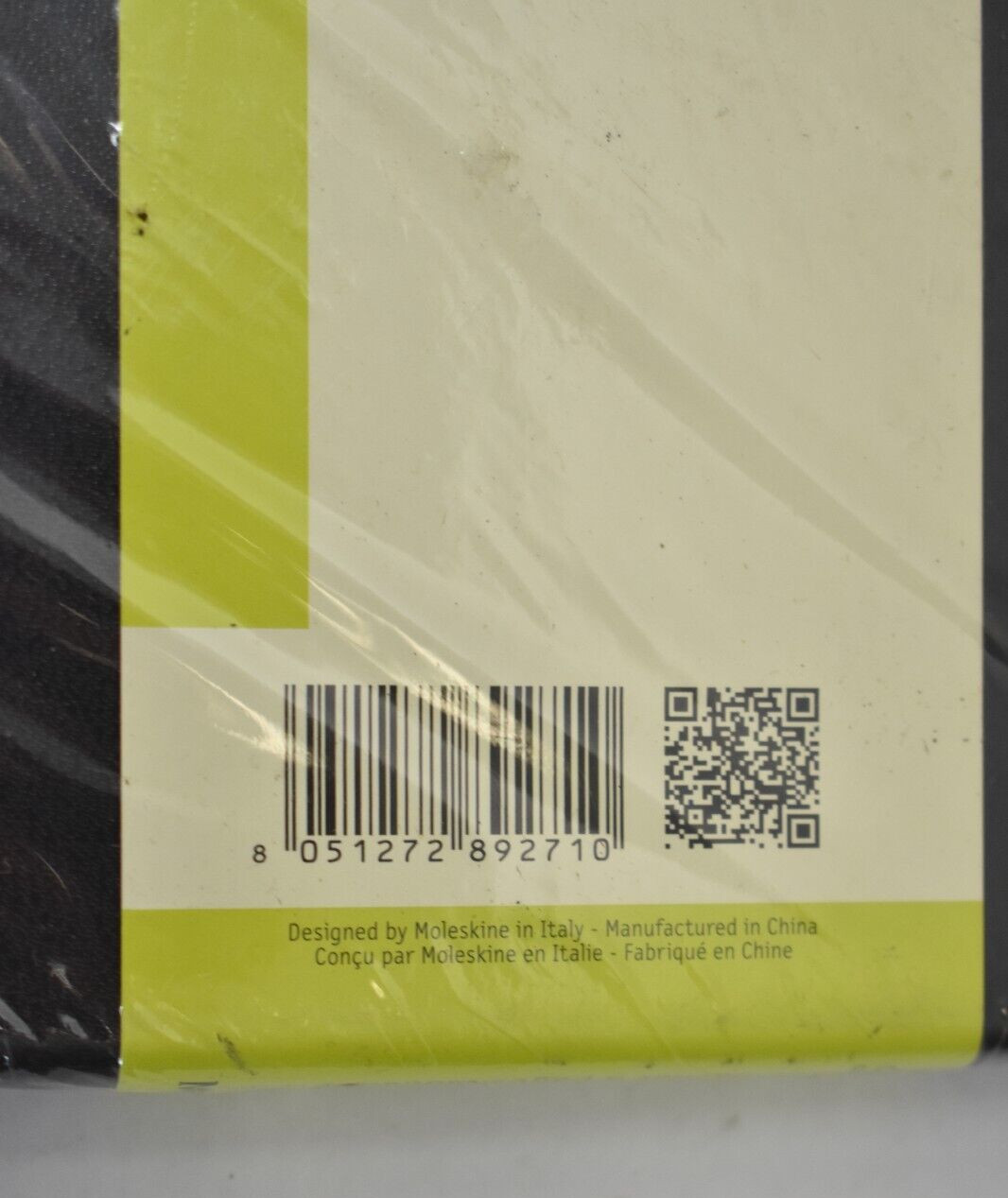 Moleskine Classic Collection Plain Notebook Hard Cover Black X-Large Genuine OEM