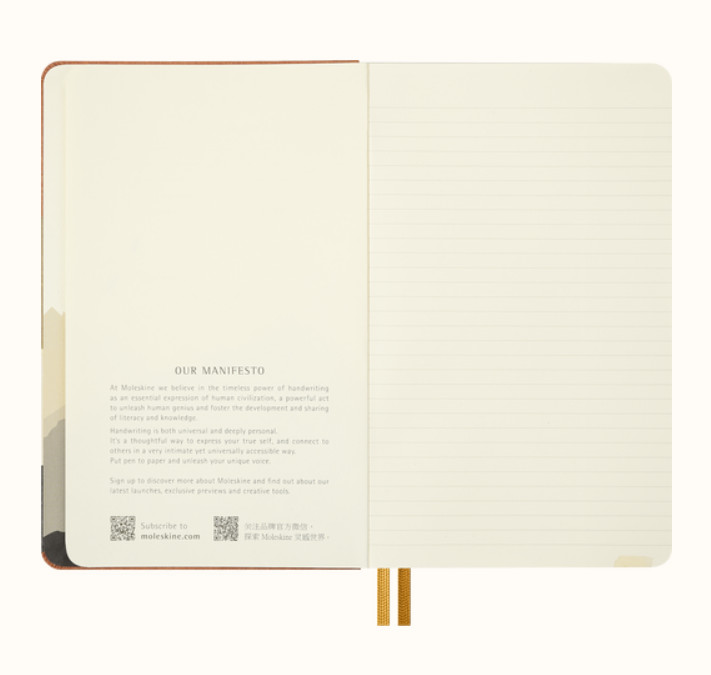 Moleskine The Lord of the Rings Notebook Frodo & Sam Large Plain Hard Cover