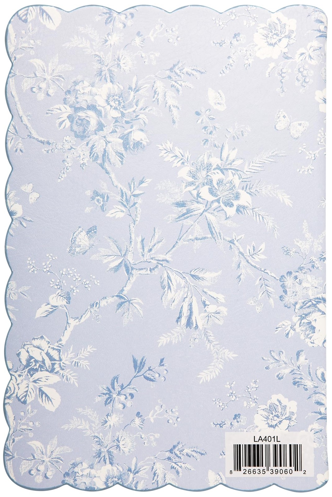 Laura Ashley Heirloom Cottage Journal – 6×8 Inch 6-x-8-Inches, Blue Floral