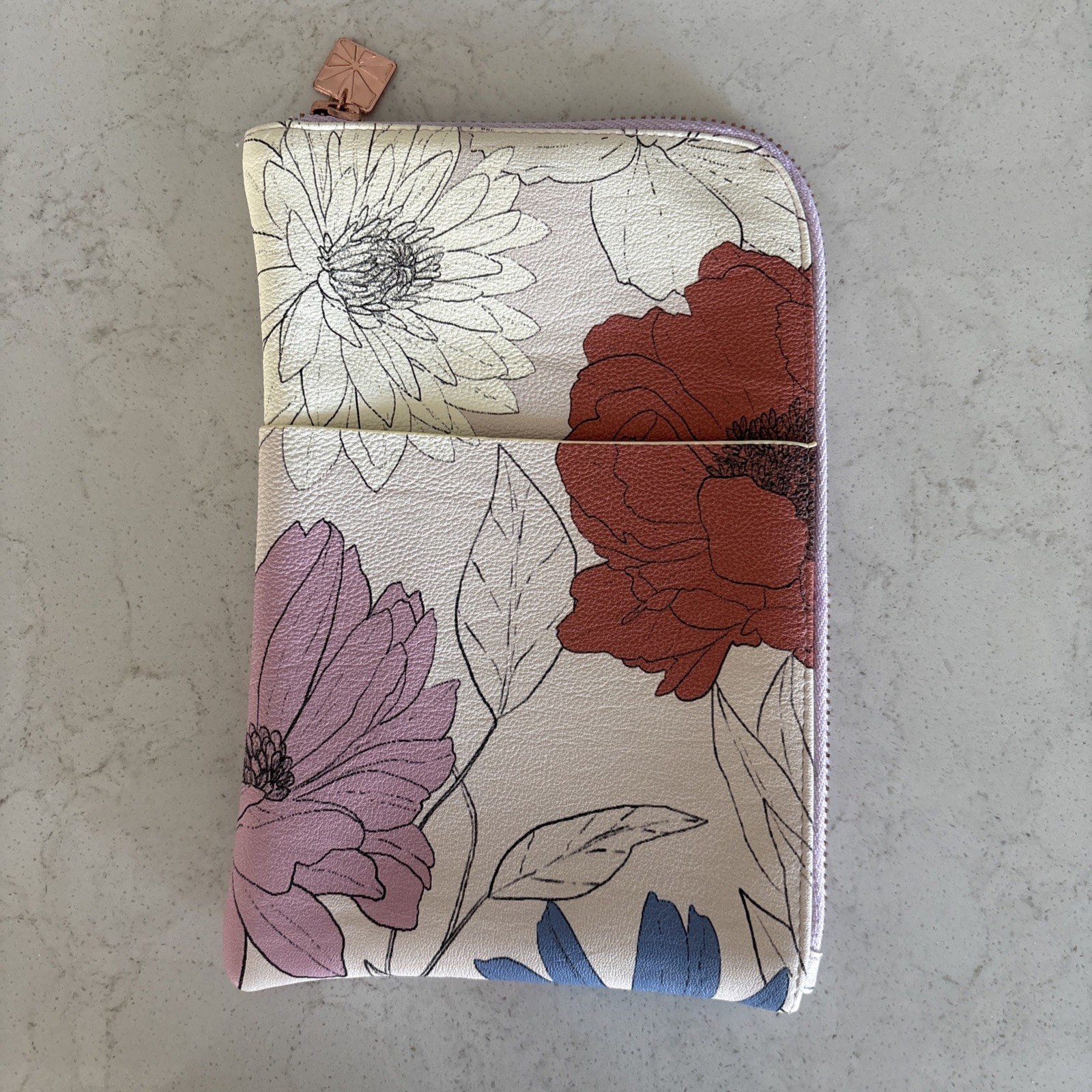 Erin Condren In Bloom Ultimate Planny Pack Pouch Elastic Band 5.25″ x 8″