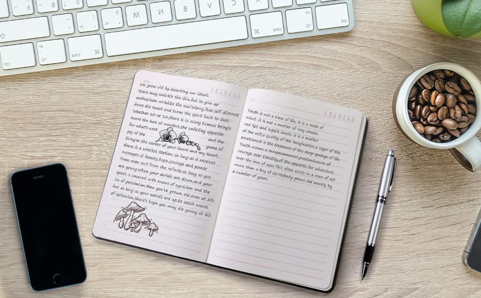 Lined Refill Paper for Hardcover Leather Notebook, A5 Refill Page for Refilla…