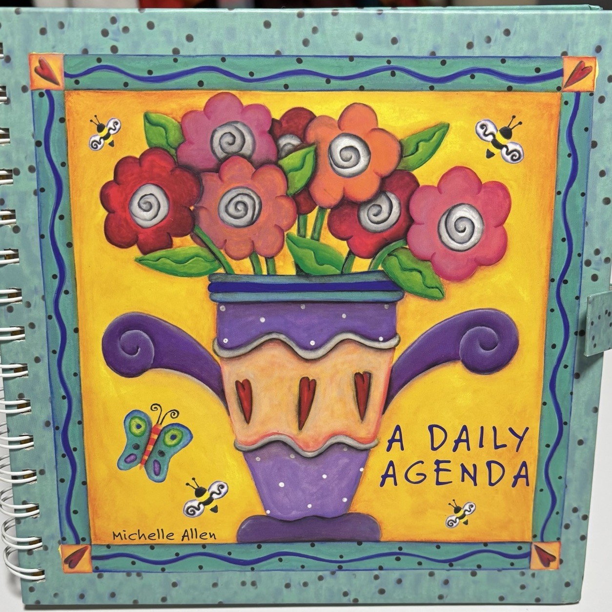 NEW “A Daily Agenda” by Michelle Allen, undated 52 week planner