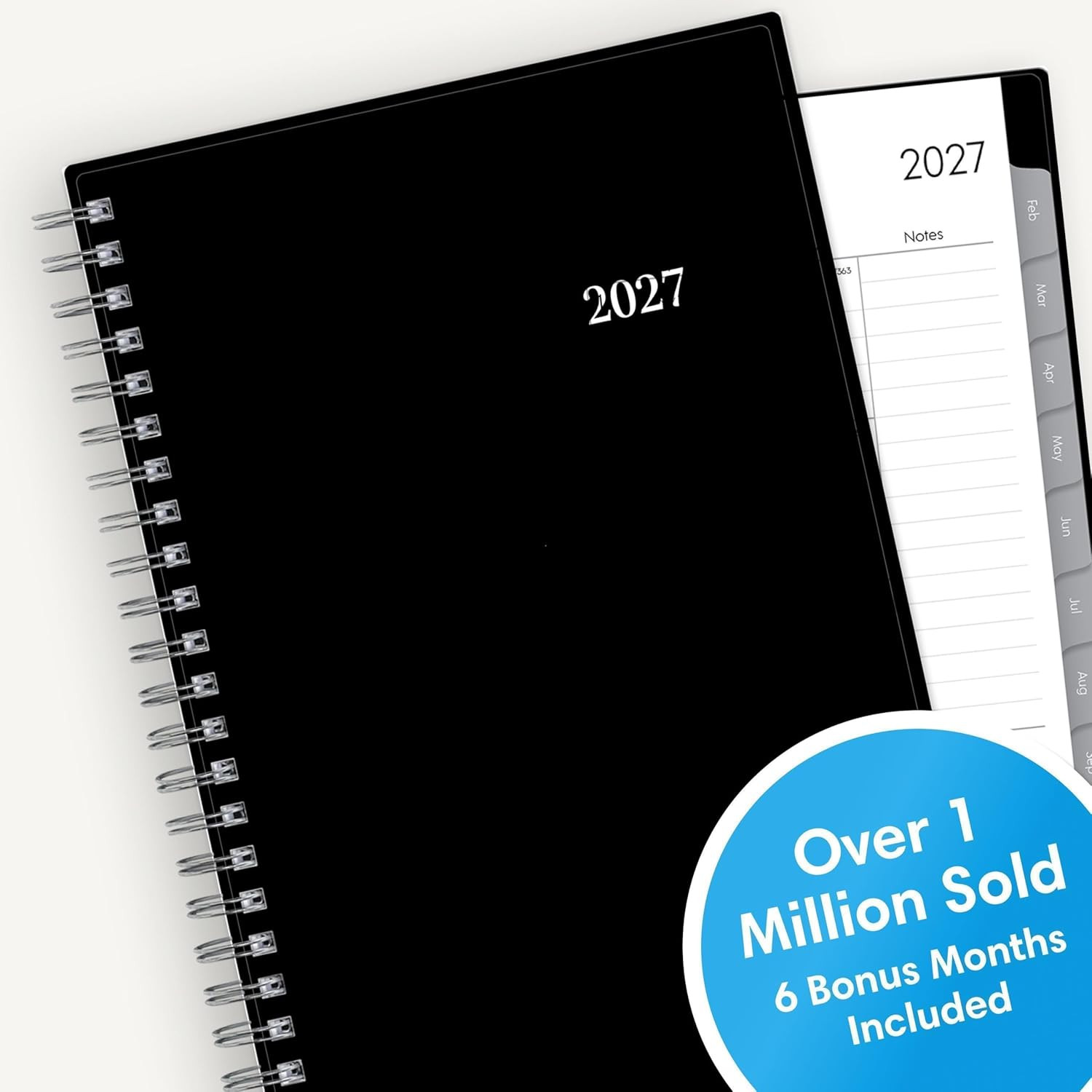 2027 Weekly and Monthly Planner Calendar, Includes January 2027 – December 2027,