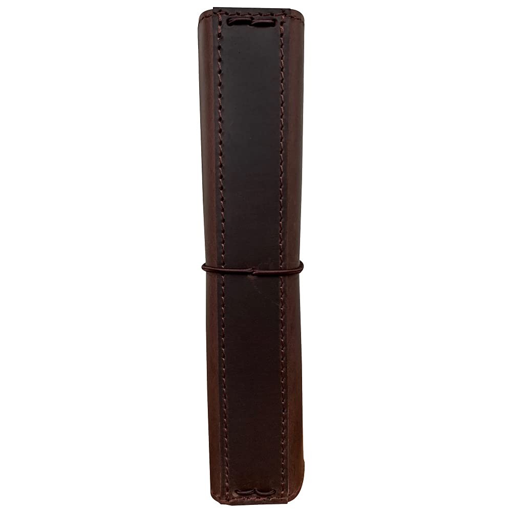 Travelers Notebook Cover with Inner Pockets, Card Slots and Pen B6, Brown