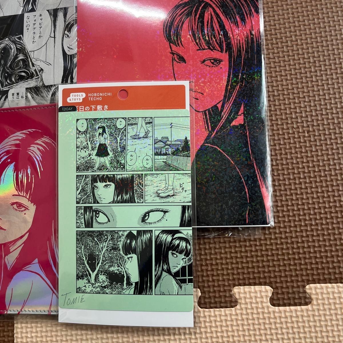 Hobonichi Techo 2026 Junji Ito Tomie Cover Set A6 & A5 + Pencil Board Shitajiki
