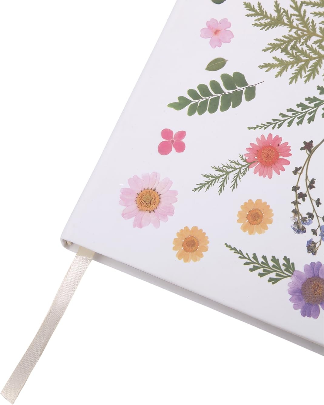 Eccolo 8×10 Large Journal Notebook with Debossed Floral Cover Design, 256 Ruled