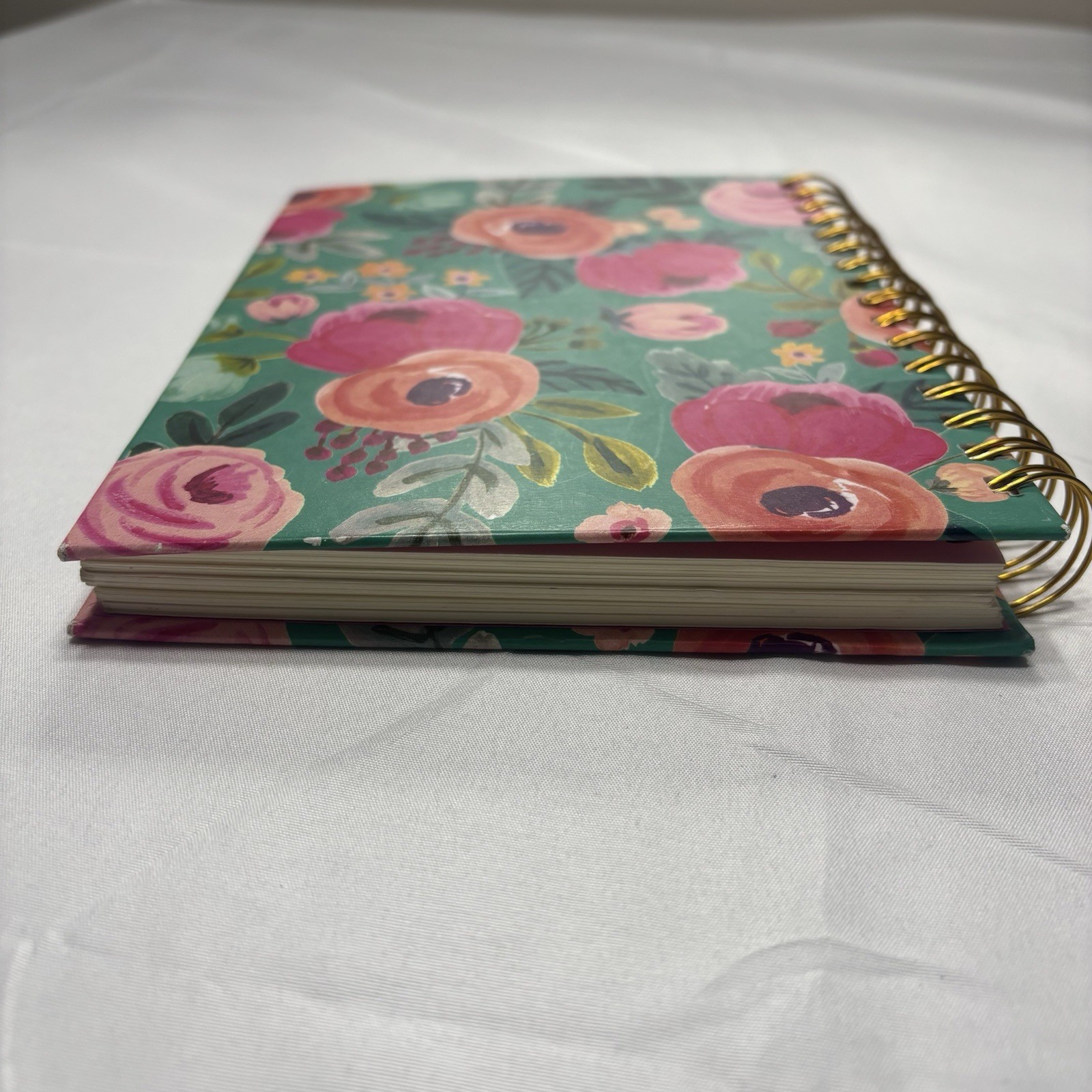 New 2020 Greenroom Journal Recycled Notebook Spiral Bound Floral Hardcover
