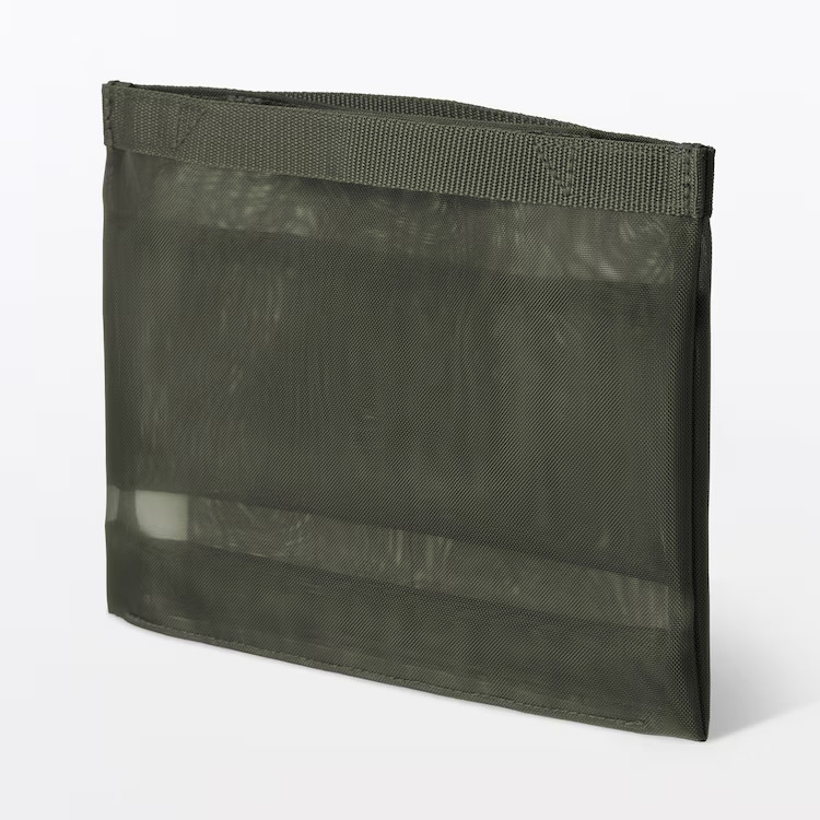 Muji Nylon Mesh Bag-in-Bag For A5 size