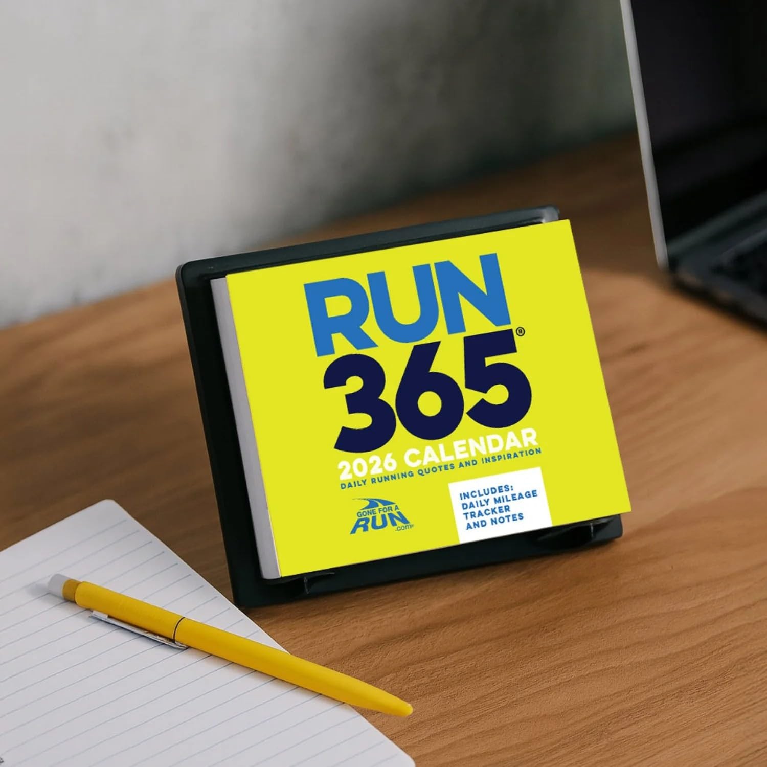 Gone for a Run 2026 Runner’s Daily Desk Calendar Running Quotes and…