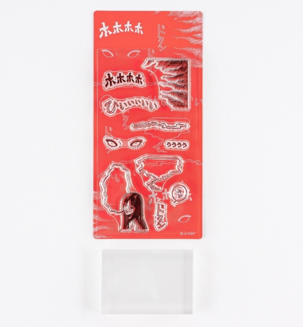 Junji Ito Tomie Hobonichi A6 Cover Sticky Notes Stamp Set Japan