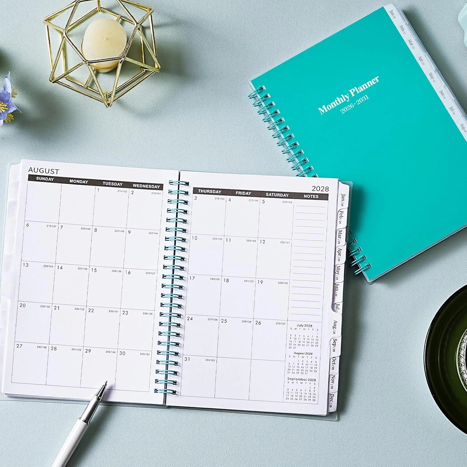 2026-2031 Monthly Planner/Calendar – Jul 2026 – Jun 2031, 5 Year Monthly Planner