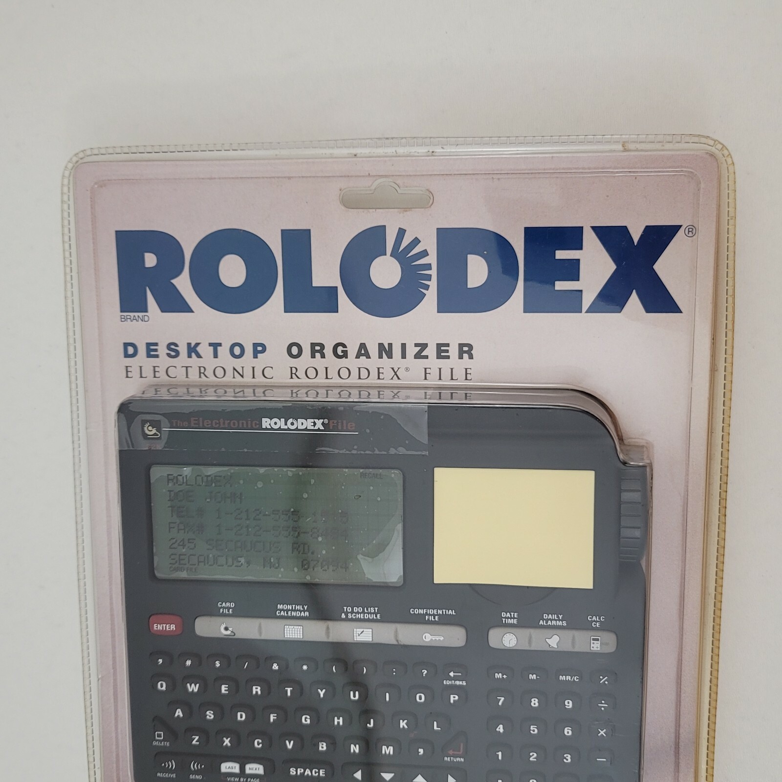 Vintage Rolodex 32K Electronic Desktop Organizer EL4132 New! 1994