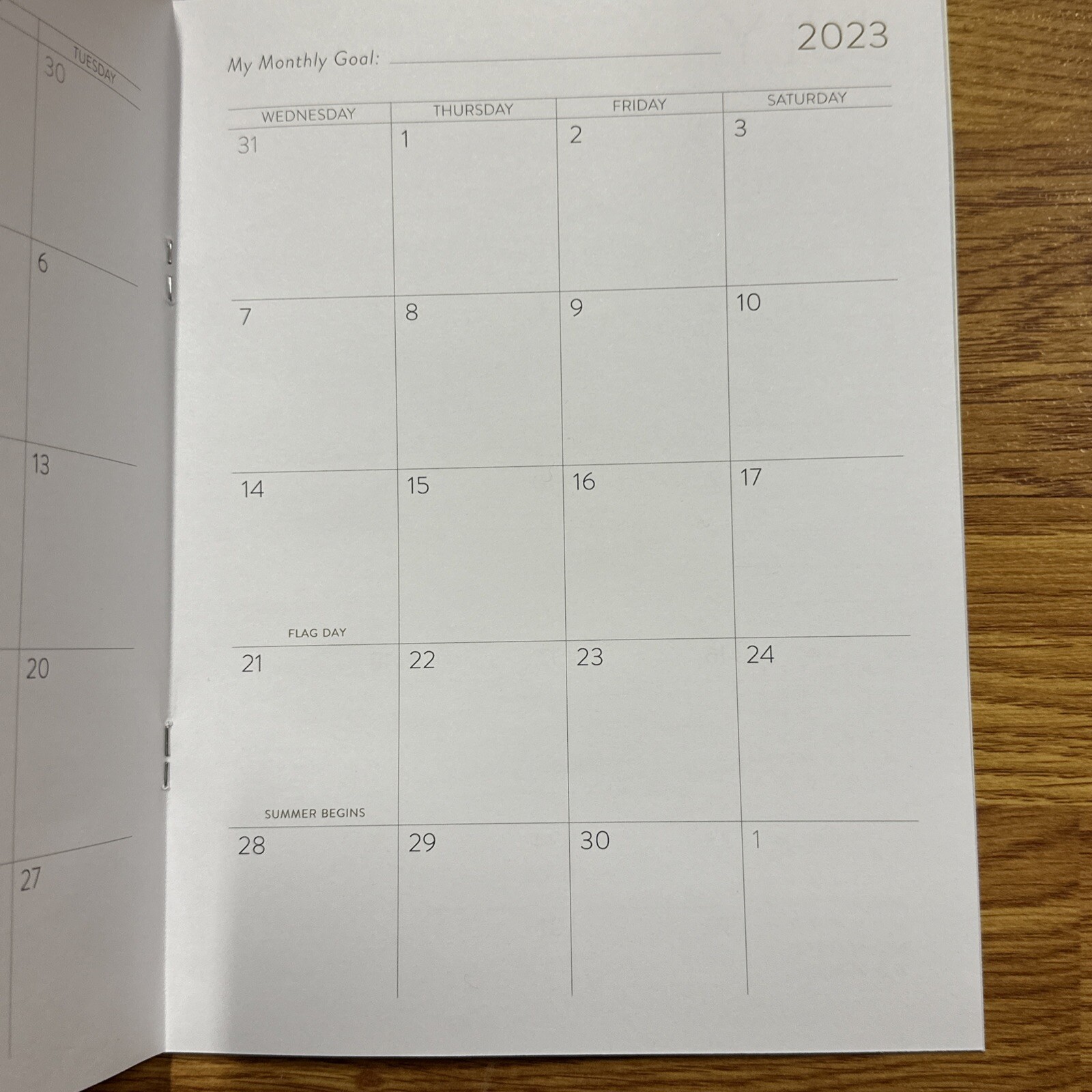 Seedlings 2023 Planner Cuyahoga Valley and 2023 Fortune Calendar Mini Magnet