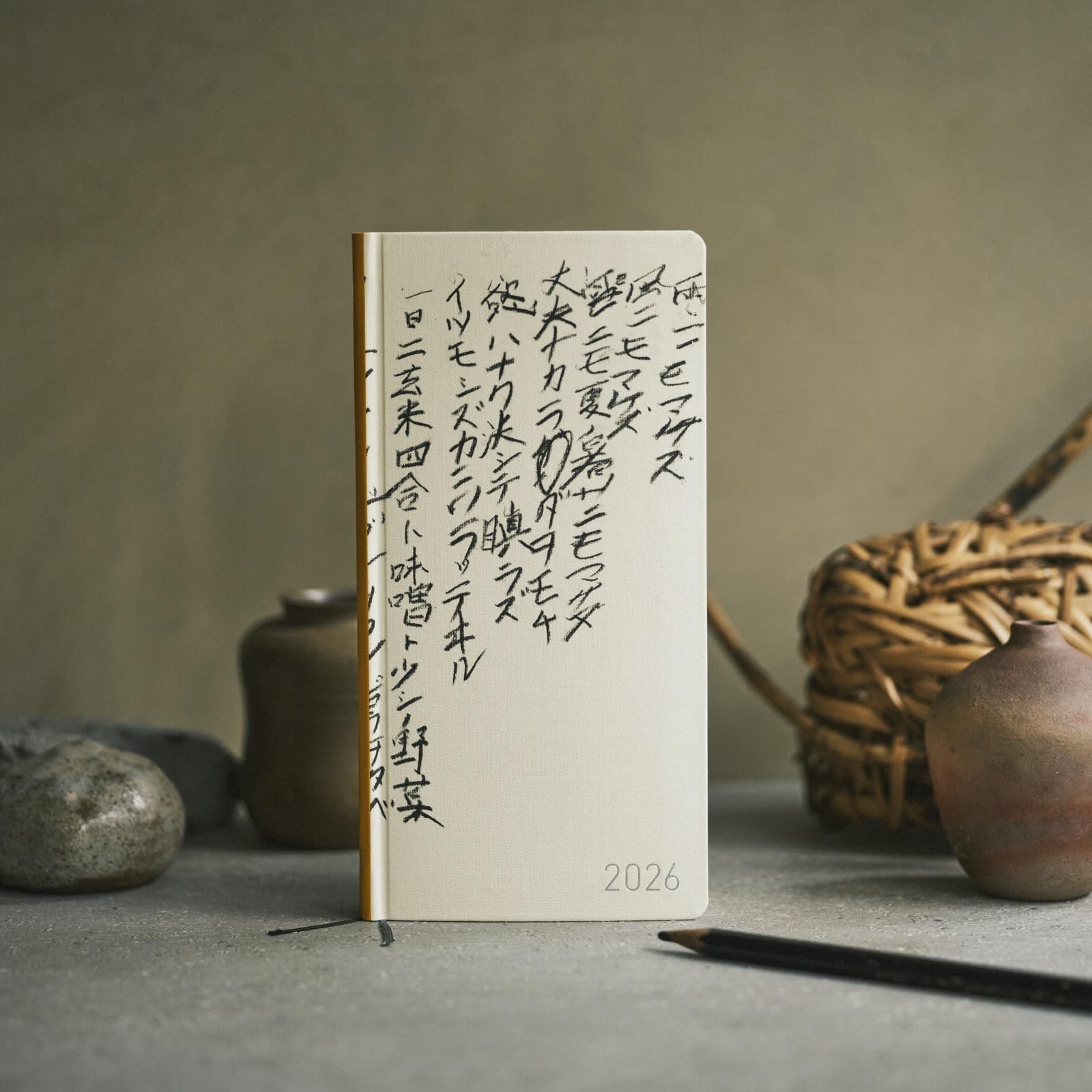 Hobonichi Planner 2026 weeks Yuichi Inoue/Ame Ni Mo Makezu (Under the Rain) Janu