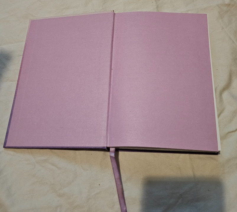 This Christian Art Gifts journal Purple lined Hardcover Ombre