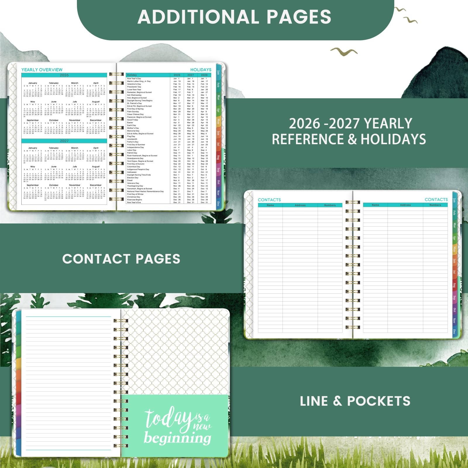 2026 Planner – 2026 Planner Weekly and Monthly Planner 2026 from Jan.2026-Dec…