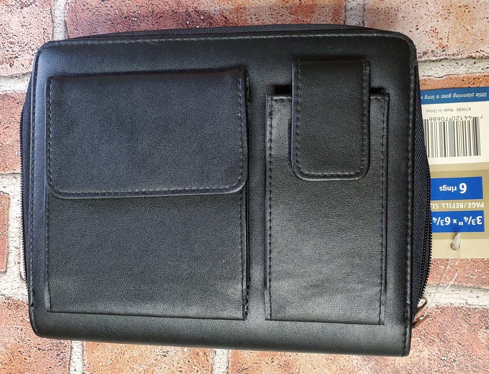Vintage Ultimate Organizer Black, PlanAhead 6 Rings, Unused w/tags