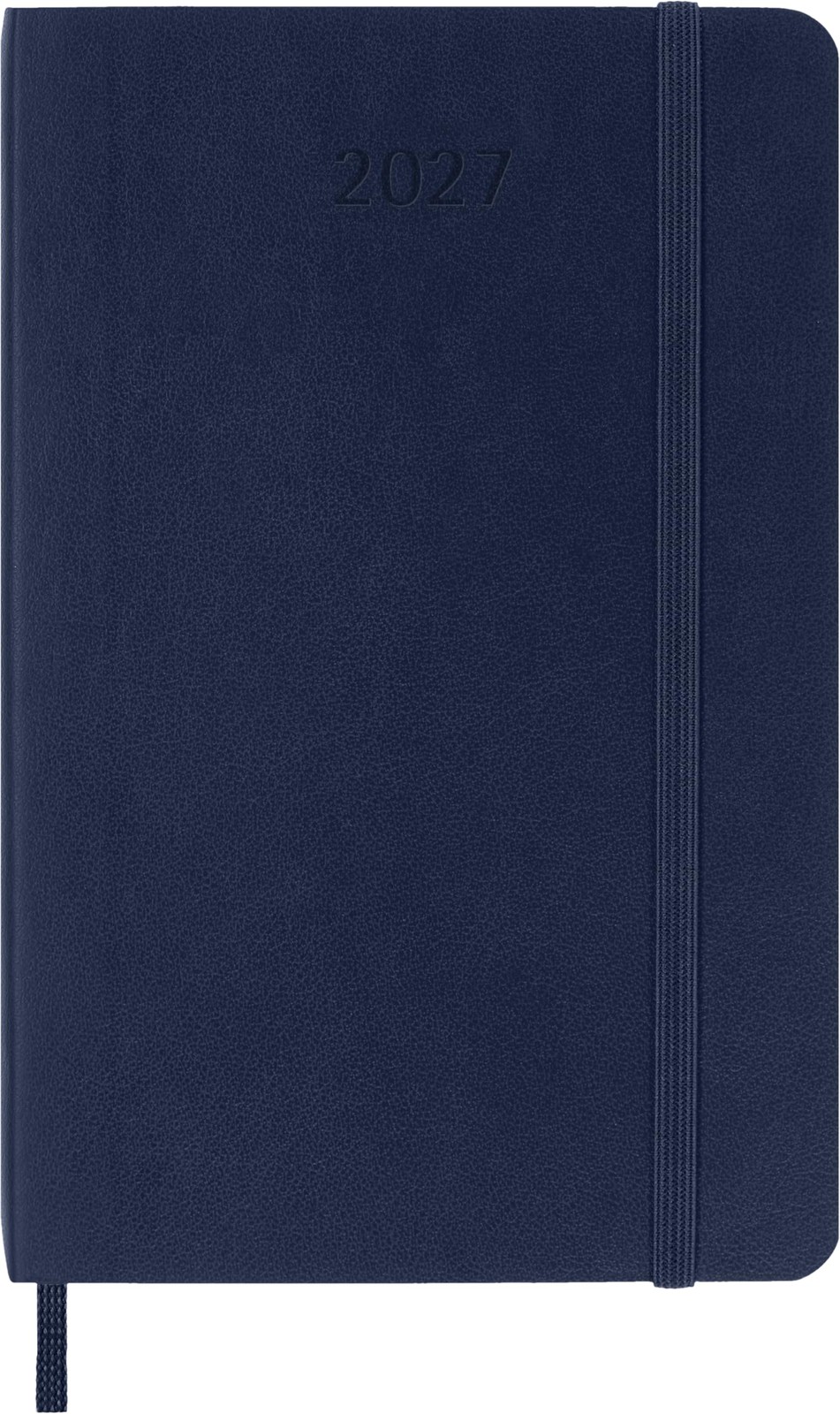 Moleskine Daily Planner 2027, Soft Cover 12 Month Diary with Elastic Closure, Po