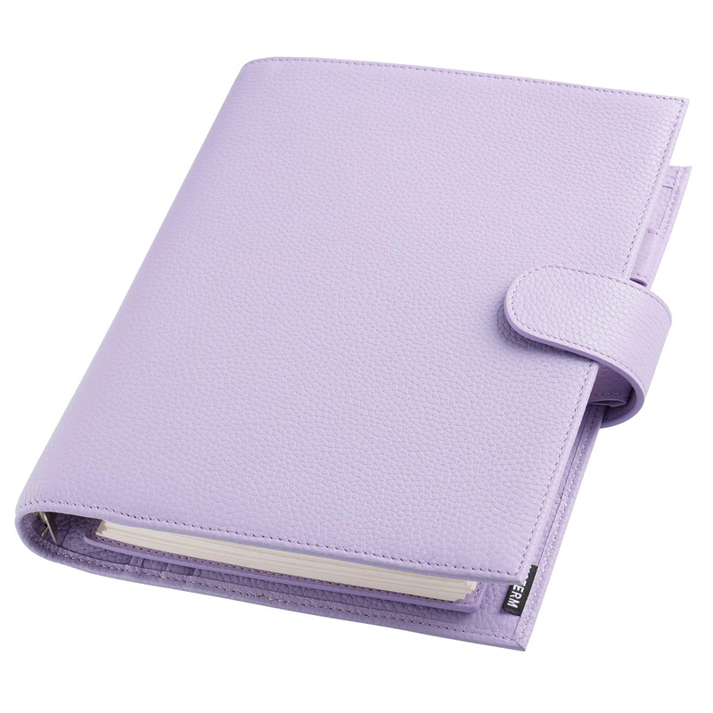 Moterm A5 Luxe Rings Planner – Genuine Leather Binder Organizer 30Mm Ring