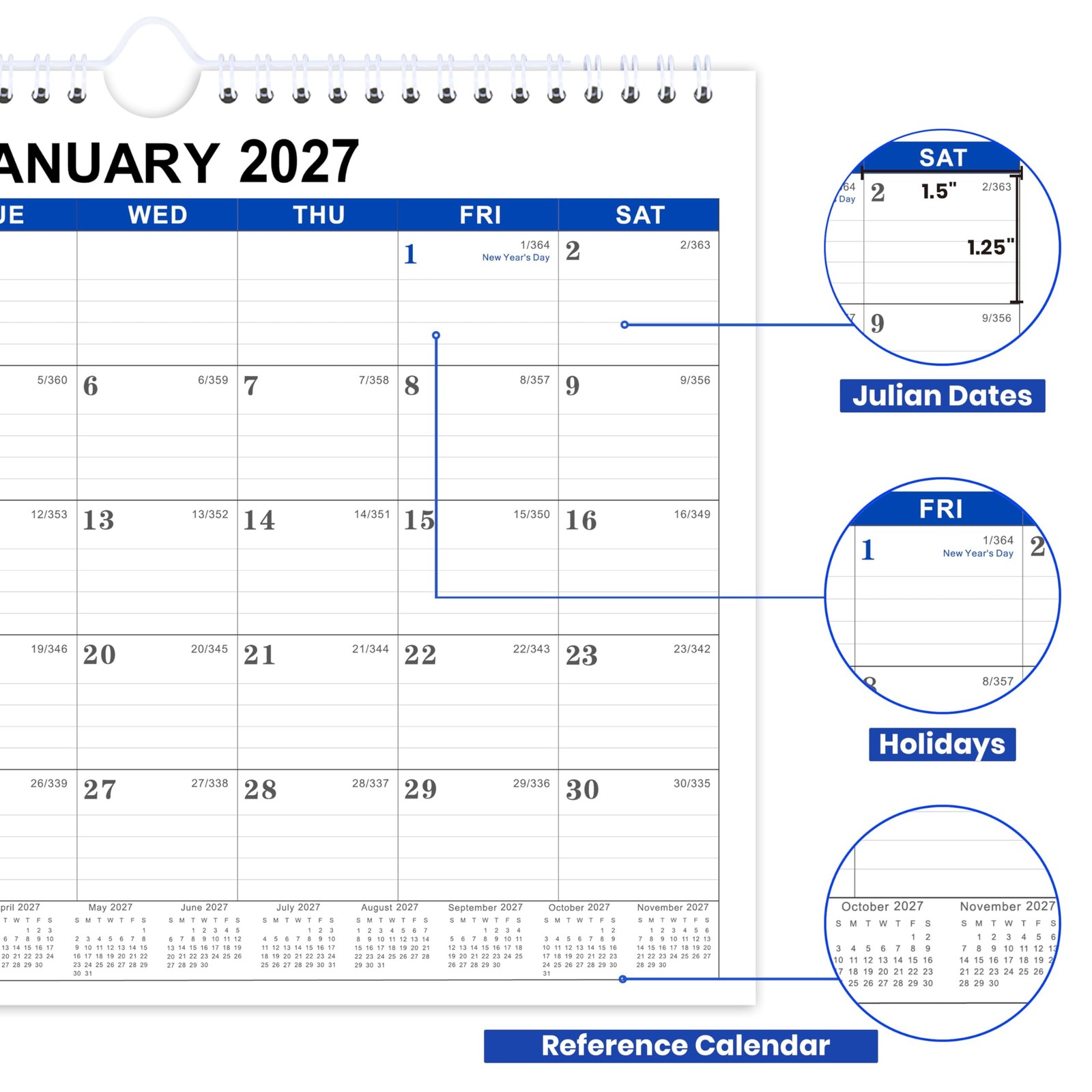 2026-2027 Wall Calendar – Wall Calendar 2026-2027 Monthly from JULY 2026 – De…