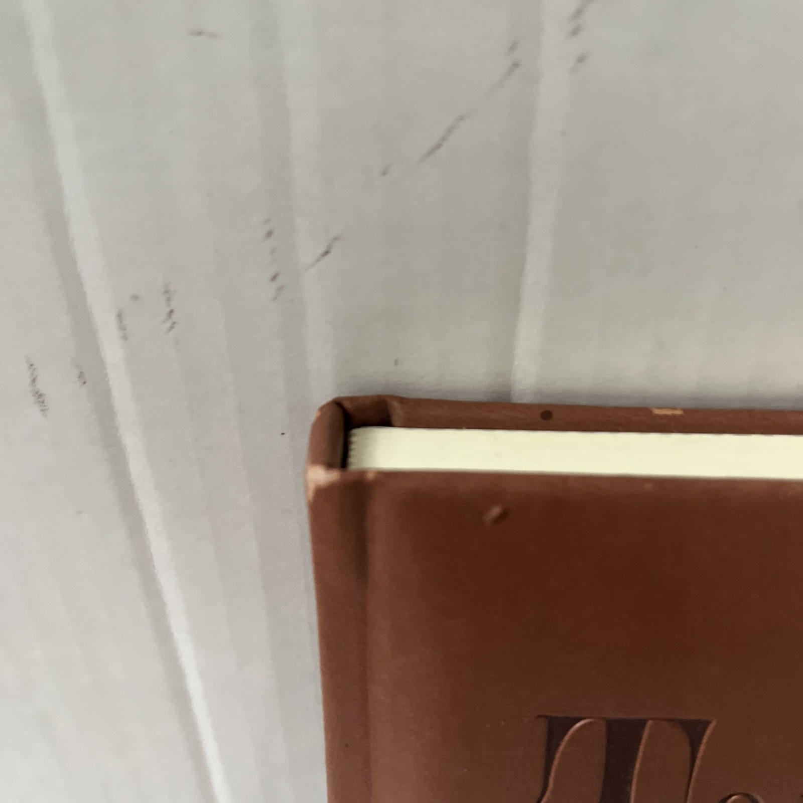 Eccolo Executive Journal, 8″ x 10″, 256 Pages, Brown with Hamlet Quote