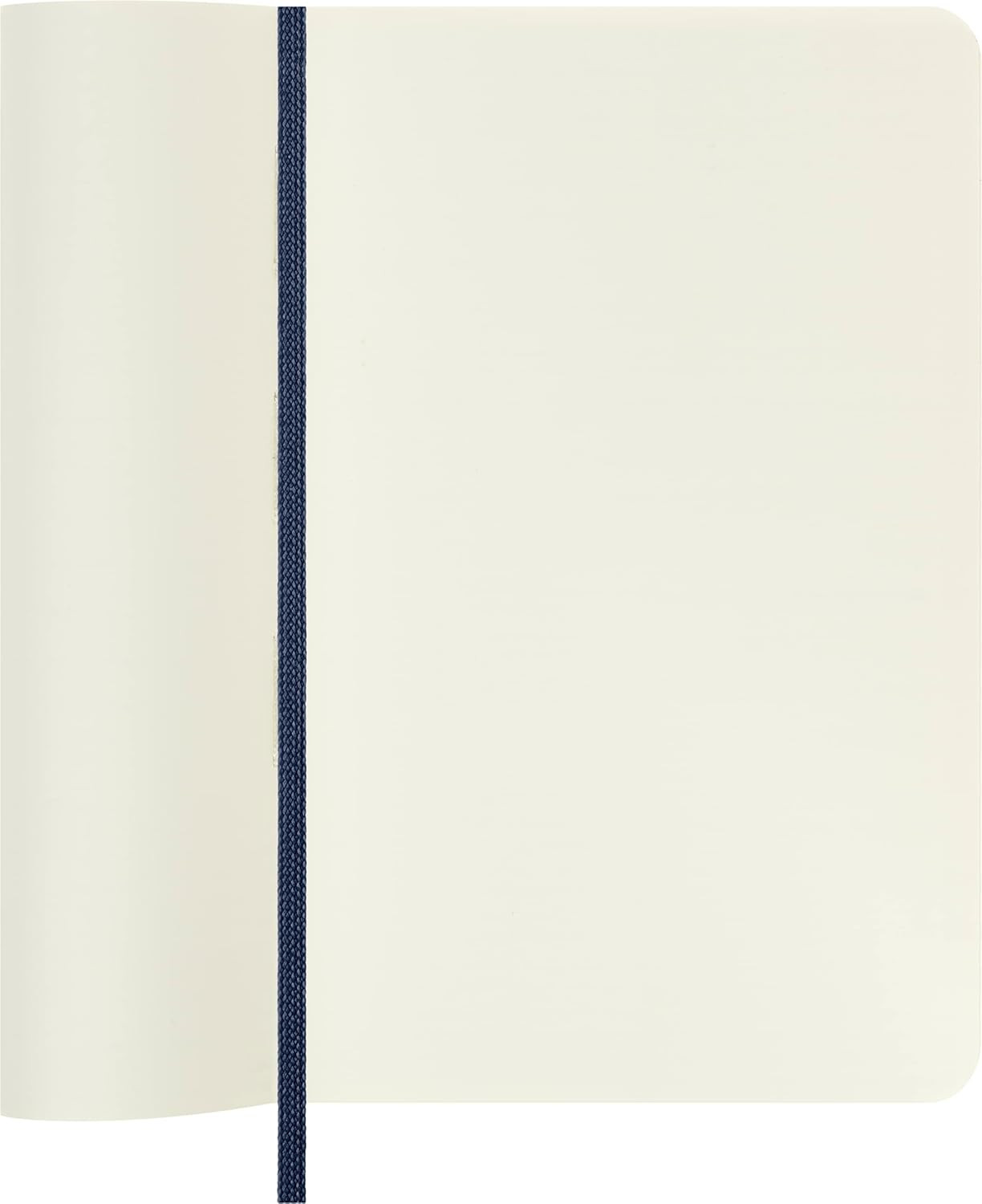 Classic Notebook, Soft Cover, Pocket (3.5″ X 5.5″) Plain/Blank, Sapphire Blue, 1
