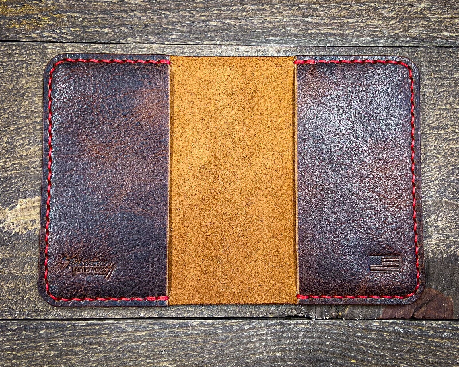 Pocket Notebook Leather Refillable Mini Composition Book Cover Notepad Handmade