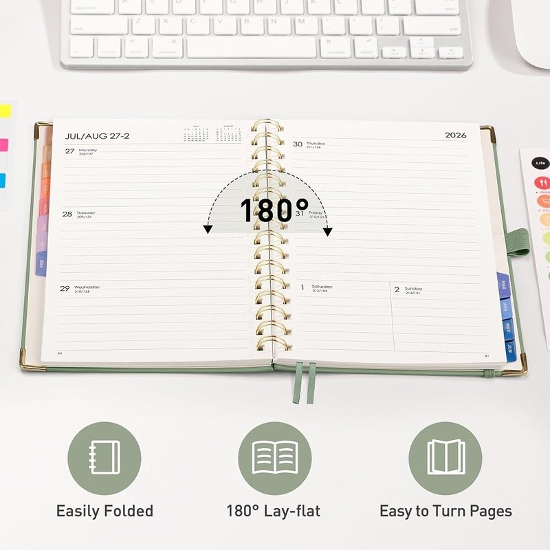 2026-2027 Academic Planner Weekly Monthly Organizer Student Teacher Journal New